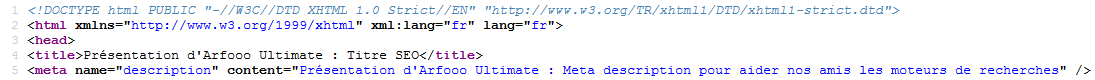 Code source details arfooo ultimate